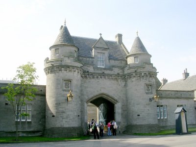 Hollyrood's, outer wall entrance.